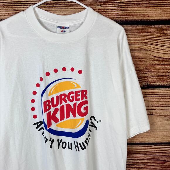 Vintage Burger King "Aren't You Hungry?" Promo T-shirt - Picture 3 of 7
